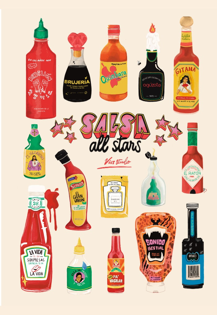 Póster Salsa All Stars Clásico
