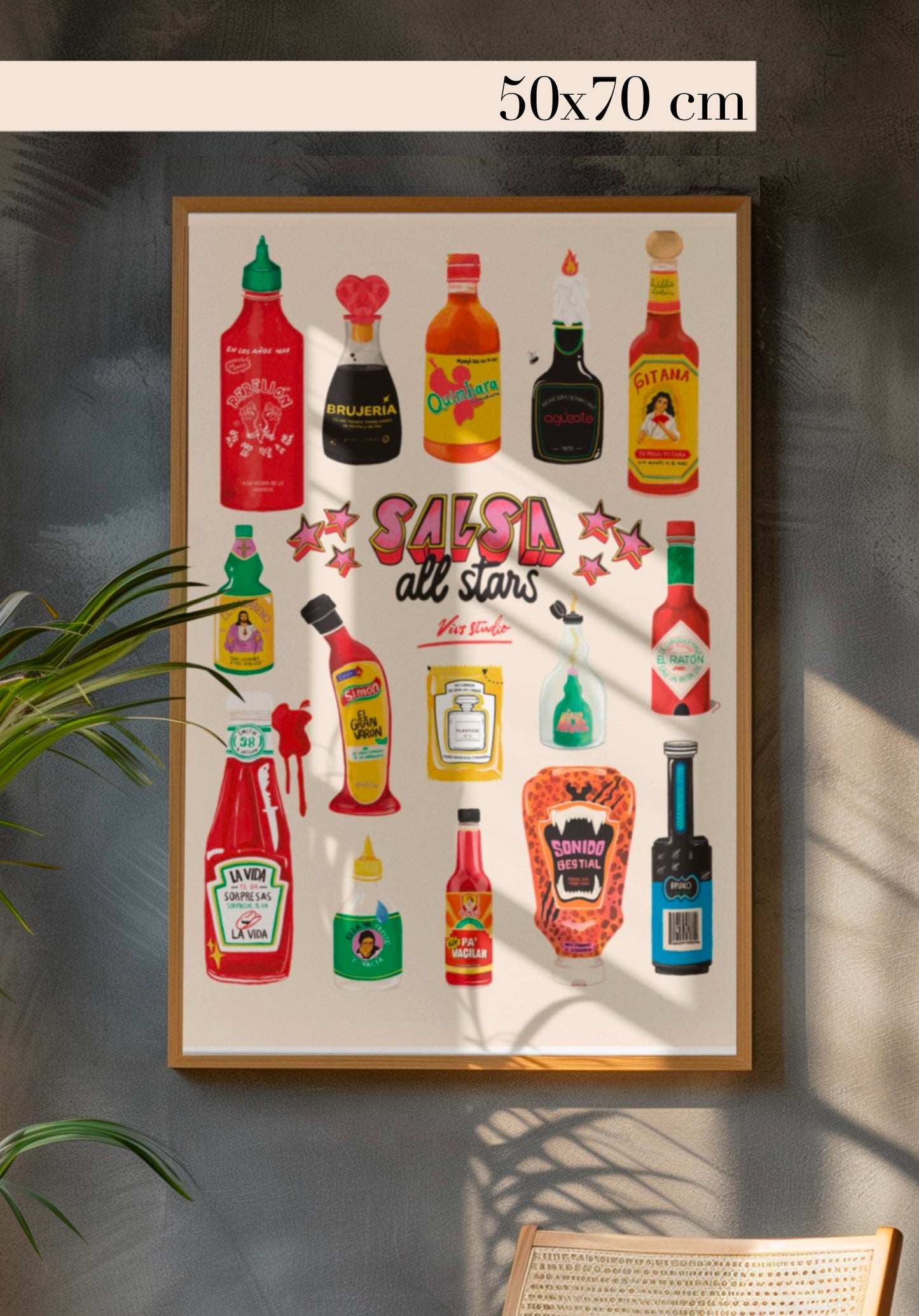 Póster Salsa All Stars Clásico