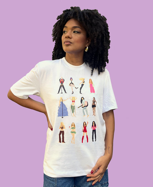 Camiseta Little Shakiras Oversized