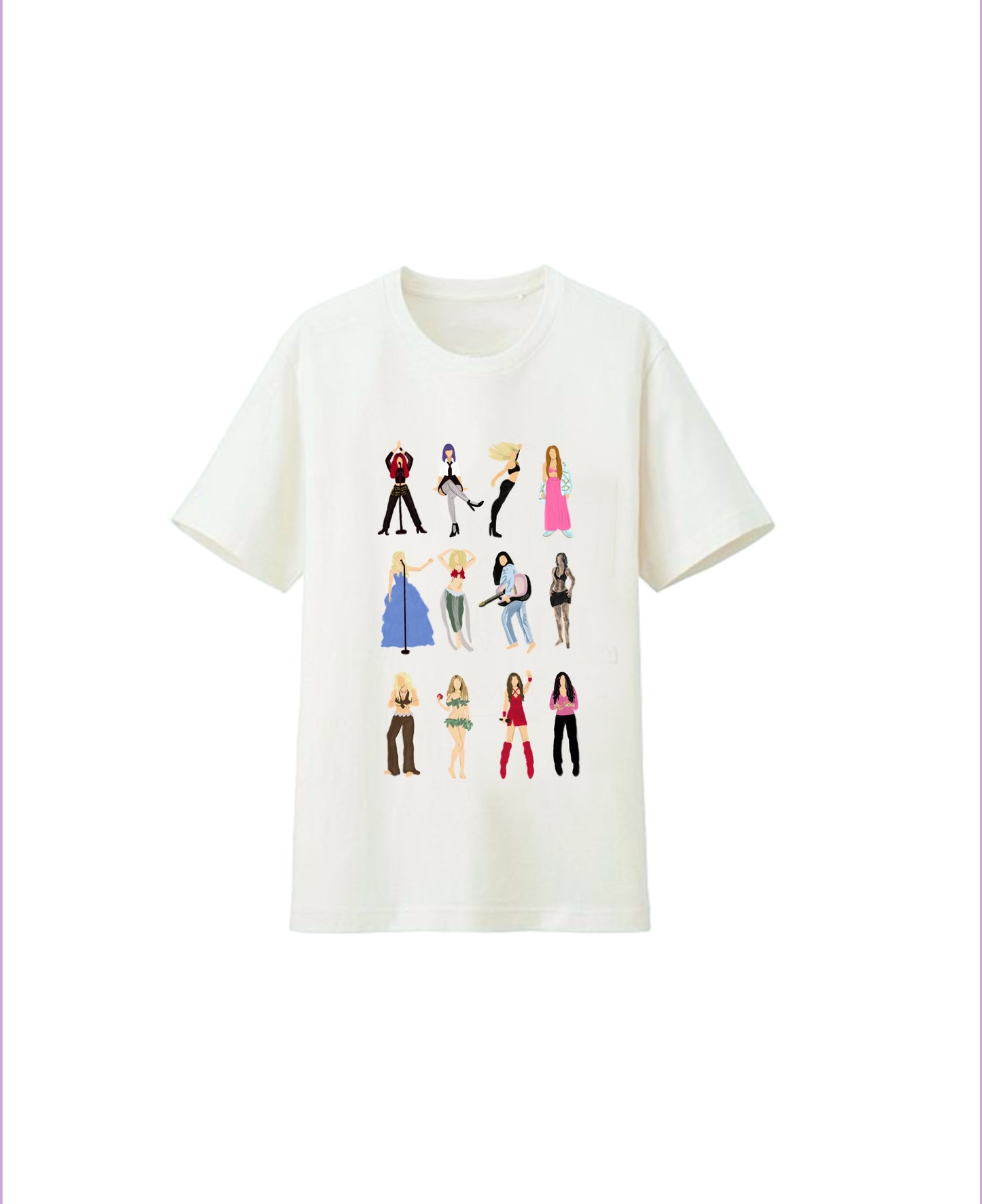 Camiseta Little Shakiras Oversized