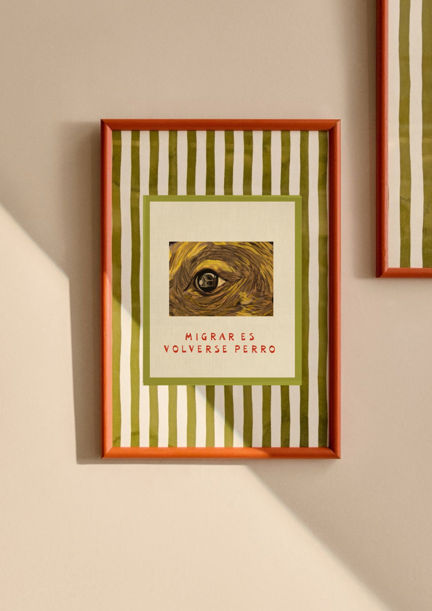 Set de prints Migrar es volverse perro
