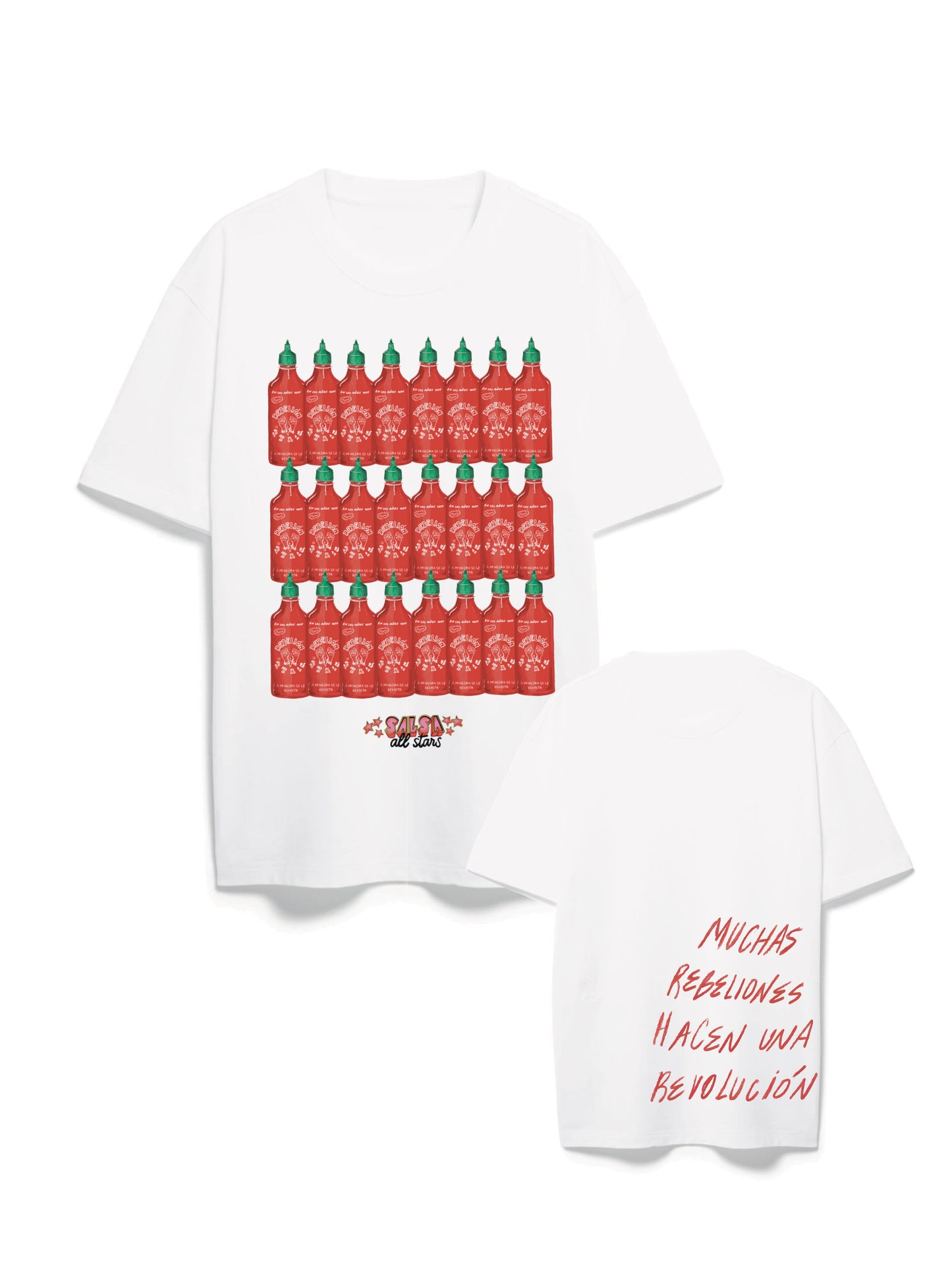 Camiseta Rebeliones Blanca