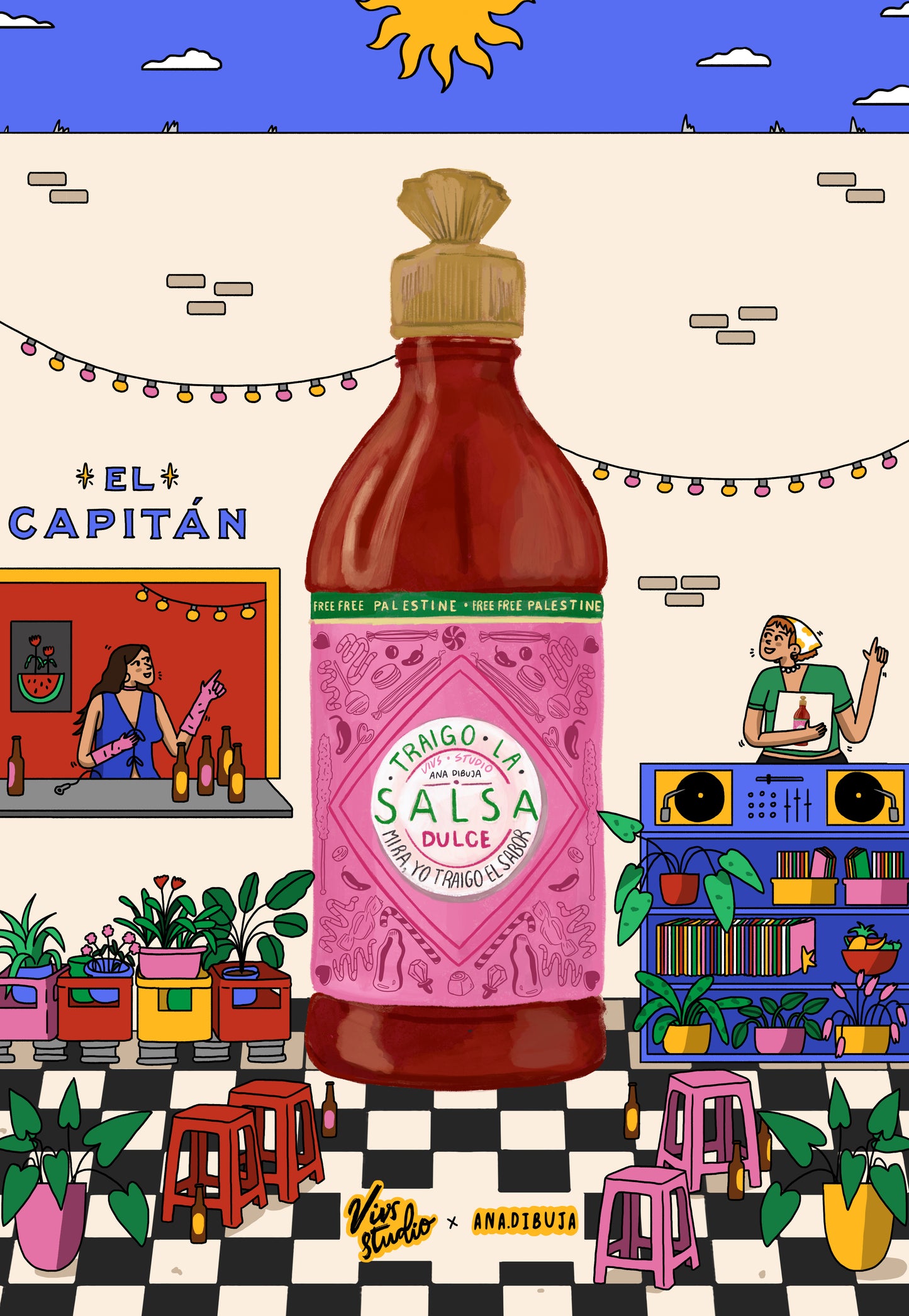 Print El Capitán - Vivs Studio x Anadibuja
