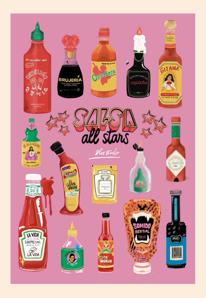 Salsa All Stars - Rosa Edición especial