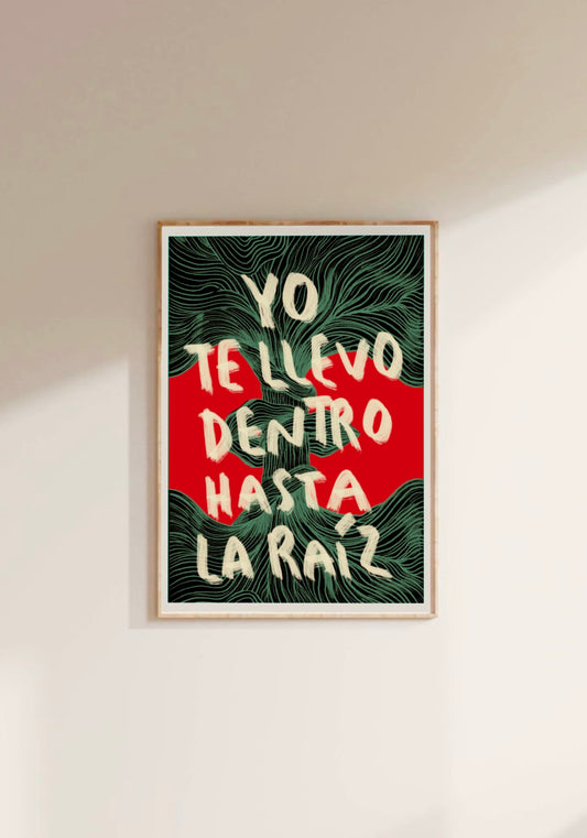 Hasta la Raíz Texto