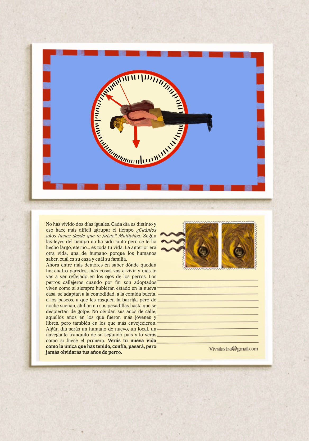 Migrar es volverse perro Print