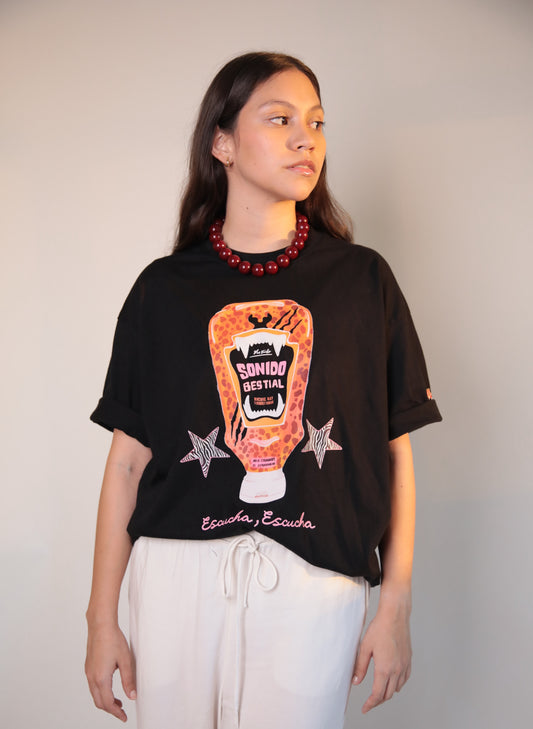 Camiseta Bestial Oversized