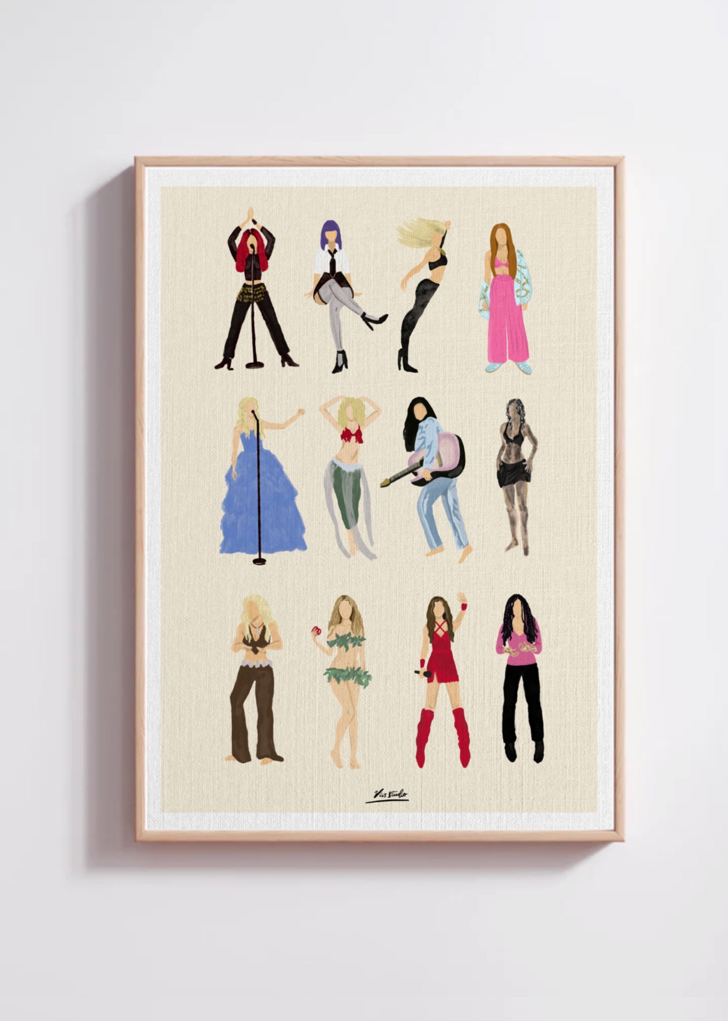 Print Little Shakiras