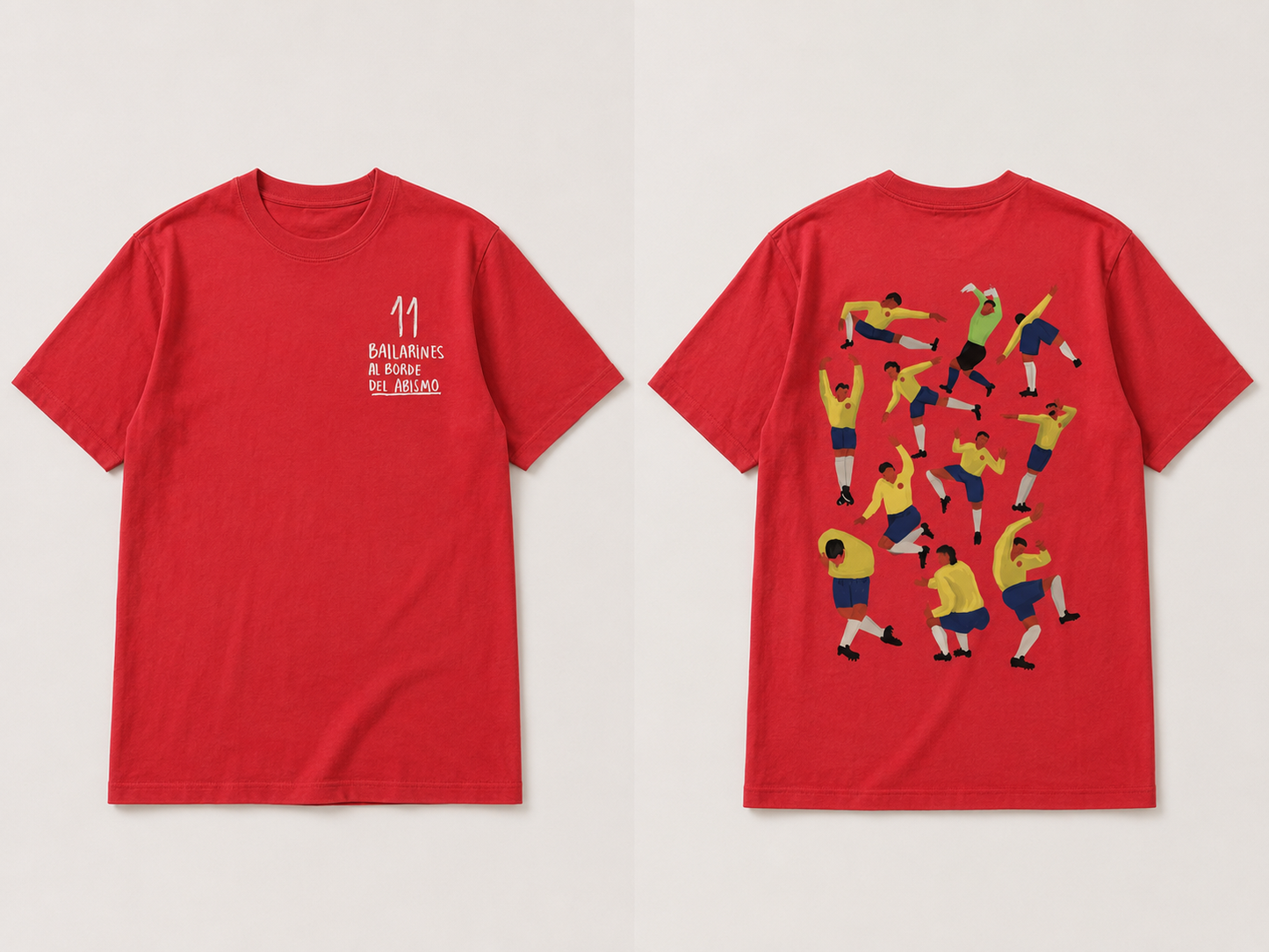 Camiseta 11 bailarines