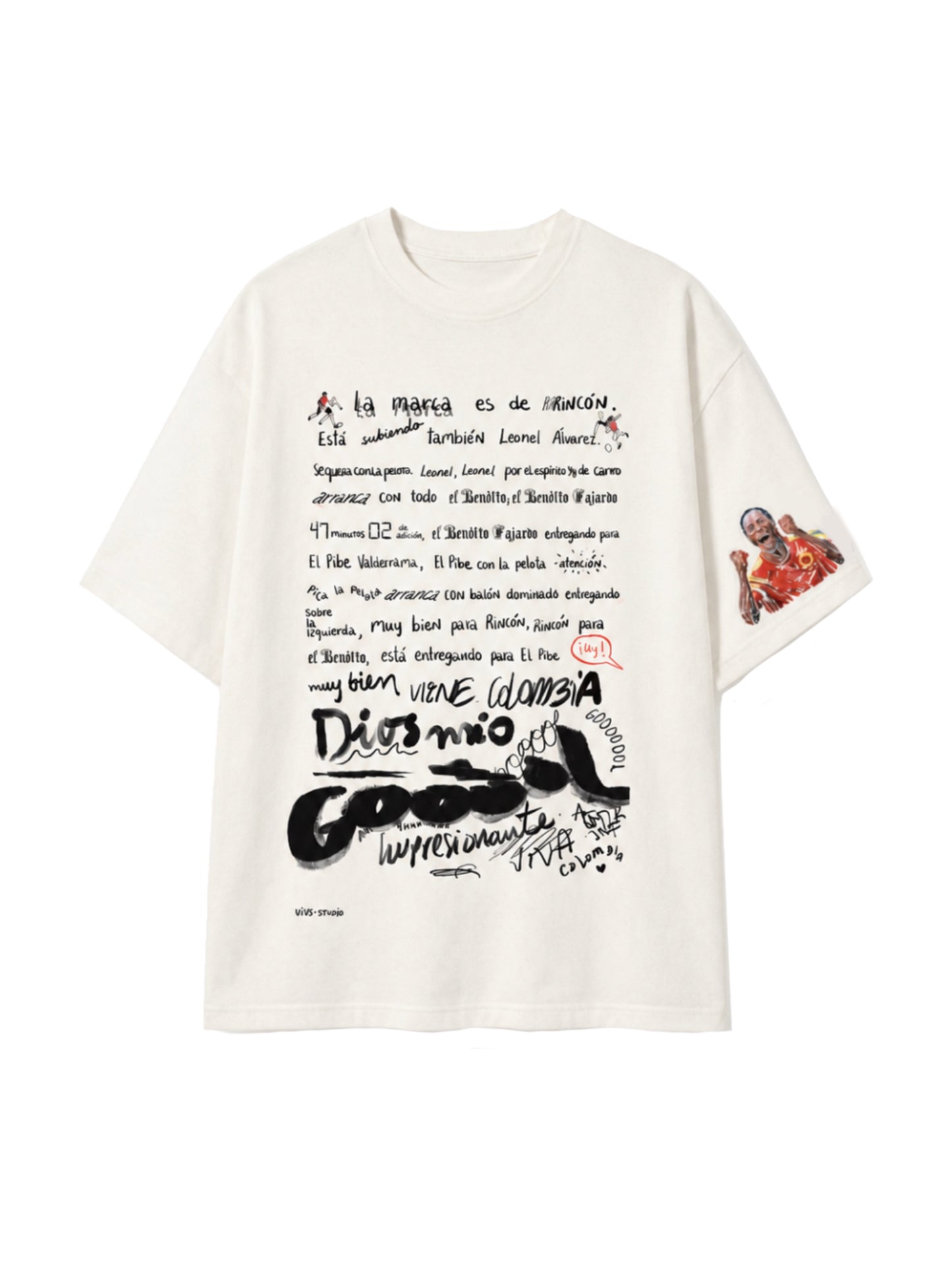 Camiseta Viene Colombia, Dios mio
