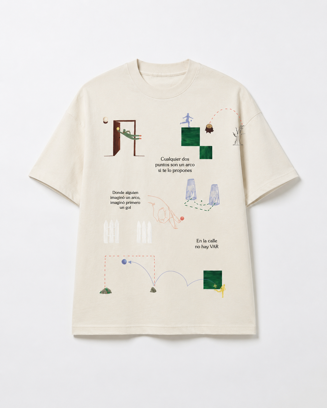 Camiseta En la calle no hay VAR