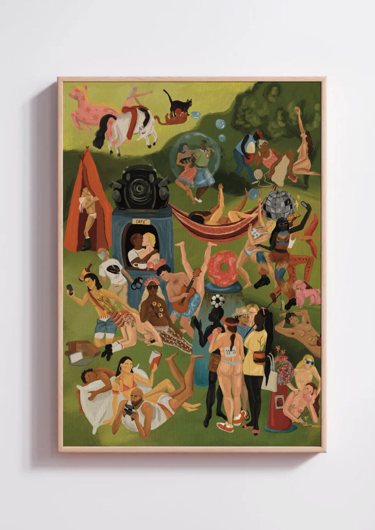 Póster El Jardín Contemporáneo